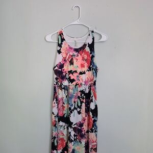 Bellamie Sleeveless Floral Maxi Dress